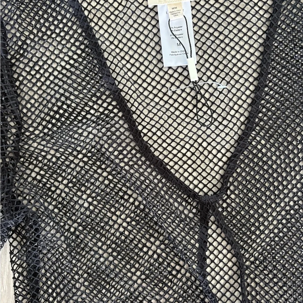 L'AGENCE Sara Mesh Cover-
Up dress - Picture 5 of 8